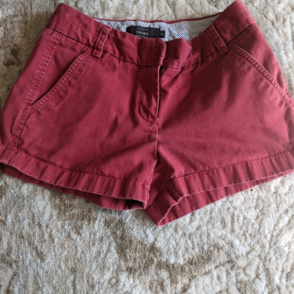 J. Crew red shorts